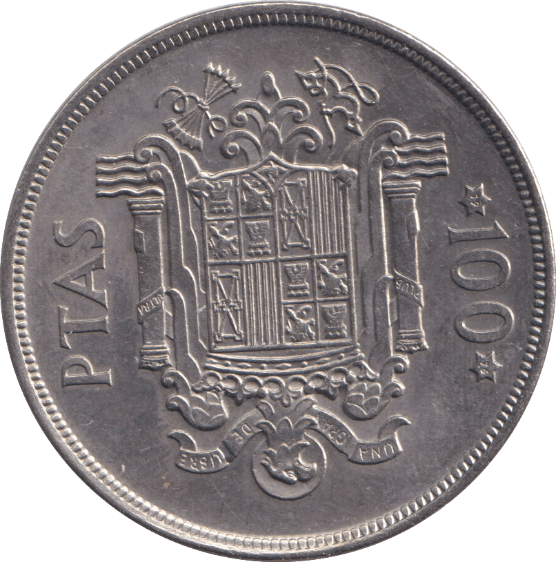 1975 50 PESETAS SPAIN - WORLD COINS - Cambridgeshire Coins