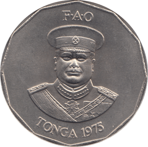 1975 50 SENITI TONGA - WORLD COINS - Cambridgeshire Coins