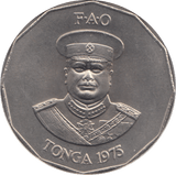 1975 50 SENITI TONGA - WORLD COINS - Cambridgeshire Coins