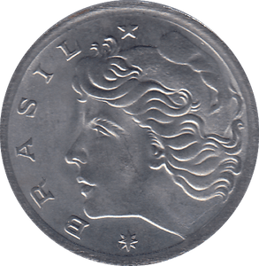1975 BRAZIL FIVE CENTAVOS - WORLD COINS - Cambridgeshire Coins