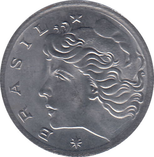 1975 BRAZIL FIVE CENTAVOS - WORLD COINS - Cambridgeshire Coins