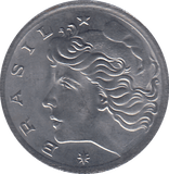 1975 BRAZIL FIVE CENTAVOS - WORLD COINS - Cambridgeshire Coins