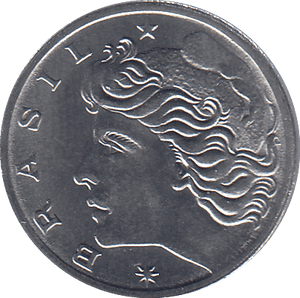 1975 BRAZIL ONE CENTAVO - GOLD WORLD COINS - Cambridgeshire Coins