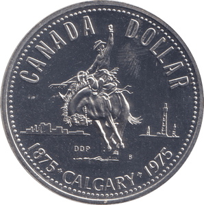 1975 DOLLAR CANADA - WORLD COINS - Cambridgeshire Coins