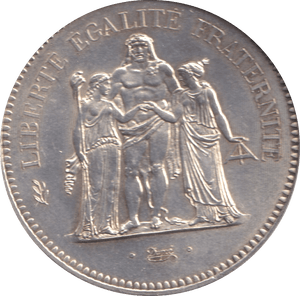 1975 FRANCE 50 FRANCS - WORLD COINS - Cambridgeshire Coins
