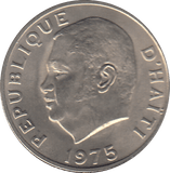 1975 HAITI TEN CENTIMES - WORLD COINS - Cambridgeshire Coins
