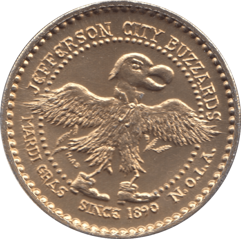 1975 NEW ORLEANS MARDI GRAS TOKEN - OTHER TOKENS - Cambridgeshire Coins