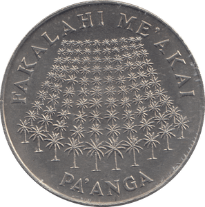 1975 ONE PA'ANGA TONGA - WORLD COINS - Cambridgeshire Coins