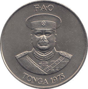 1975 ONE PA'ANGA TONGA - WORLD COINS - Cambridgeshire Coins