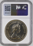 1975 SILVER MAURITIUS 50 RUPES CONSERVATION KESTREL COIN ( NGC ) MS66 DPL - NGC SILVER COINS - Cambridgeshire Coins