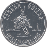 1975 SILVER PROOF CANADA DOLLAR - WORLD COINS - Cambridgeshire Coins