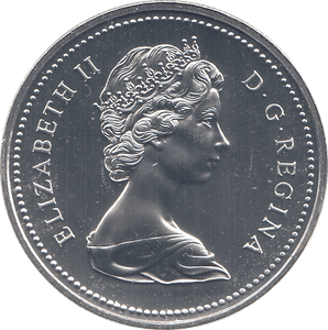 1975 SILVER PROOF CANADA DOLLAR - WORLD COINS - Cambridgeshire Coins