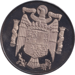 1975 SILVER PROOF COIN JUAN CARLOS AND SOFIA - Silver Proof - Cambridgeshire Coins