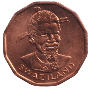 1975 SWAZILAND 1 CENT - WORLD COINS - Cambridgeshire Coins