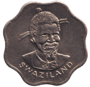 1975 SWAZILAND 10 CENTS - WORLD COINS - Cambridgeshire Coins