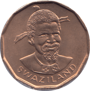 1975 SWAZILAND ONE CENT - WORLD COINS - Cambridgeshire Coins