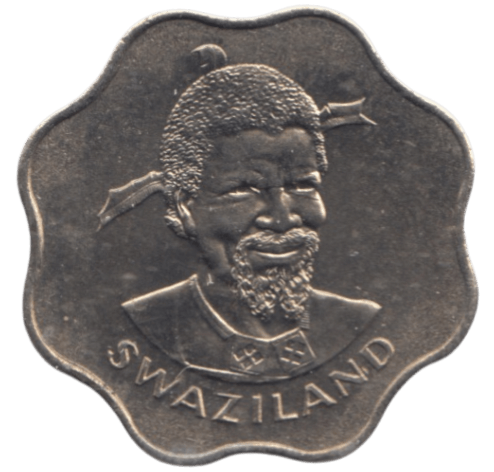 1975 TEN CENTS SWAZILAND - WORLD COINS - Cambridgeshire Coins
