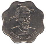 1975 TEN CENTS SWAZILAND - WORLD COINS - Cambridgeshire Coins