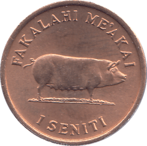 1975 TONGA ONE SENITI - WORLD COINS - Cambridgeshire Coins