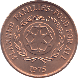 1975 TONGA TWO SENITI - WORLD COINS - Cambridgeshire Coins