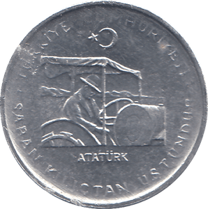 1975 TURKEY TEN KURUS - WORLD COINS - Cambridgeshire Coins