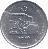 1975 TURKEY TEN KURUS - WORLD COINS - Cambridgeshire Coins