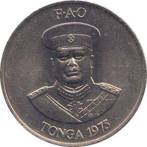 1975 TWENTY SENTINI TONGA - WORLD COINS - Cambridgeshire Coins
