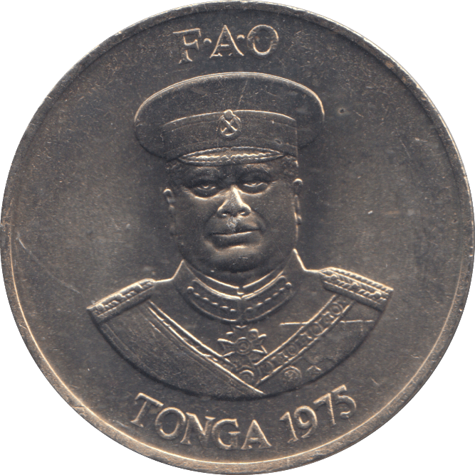 1975 TWENTY SENTINI TONGA - WORLD COINS - Cambridgeshire Coins