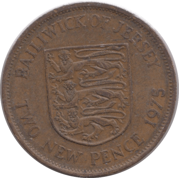 1975 TWO PENCE JERSEY - WORLD COINS - Cambridgeshire Coins