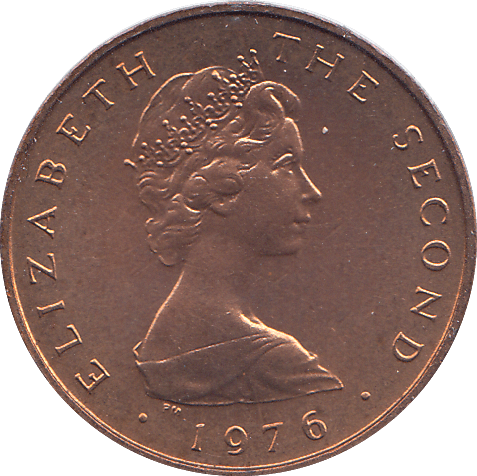 1976 1 PENNY ISLE OF MAN ( BU ) - WORLD COINS - Cambridgeshire Coins