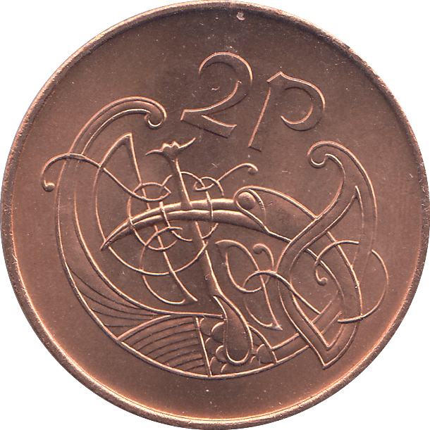 1976 2 PENCE IRELAND - WORLD COINS - Cambridgeshire Coins