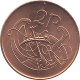 1976 2 PENCE IRELAND - WORLD COINS - Cambridgeshire Coins