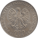 1976 200 ZLOTY POLAND - WORLD COINS - Cambridgeshire Coins
