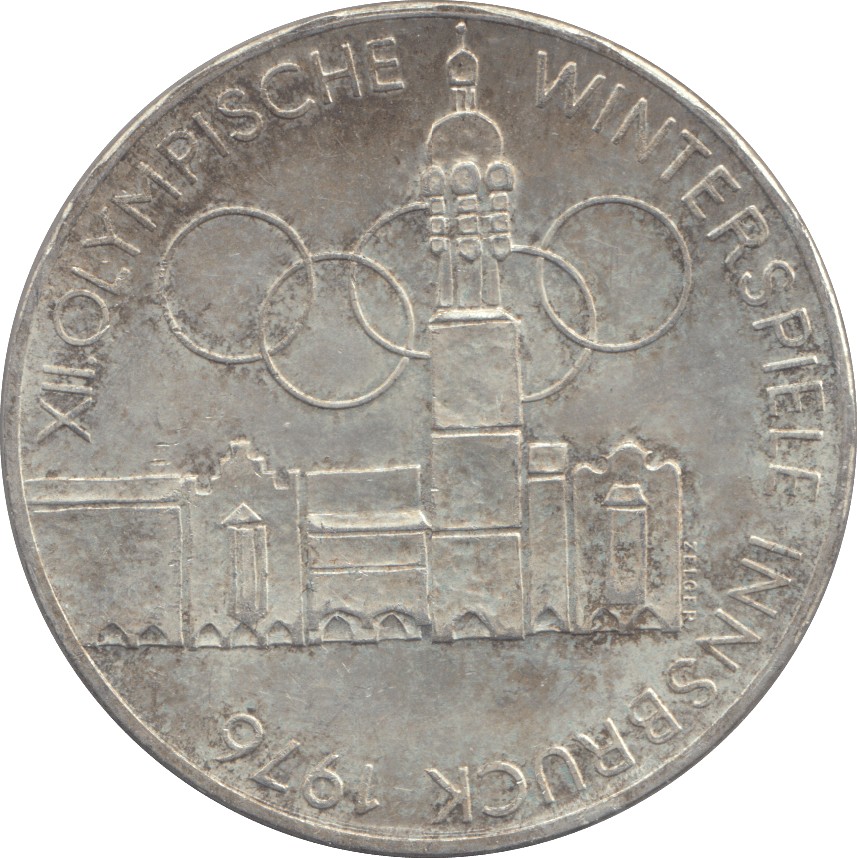 1976 AUSTRIA 100 SHILLING - WOLRD SILVER COINS - Cambridgeshire Coins