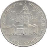 1976 AUSTRIA 100 SHILLING - WOLRD SILVER COINS - Cambridgeshire Coins