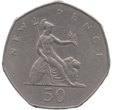 1976 CIRCULATED LARGE 50P BRITANNIA - 50P CIRCULATED - Cambridgeshire Coins