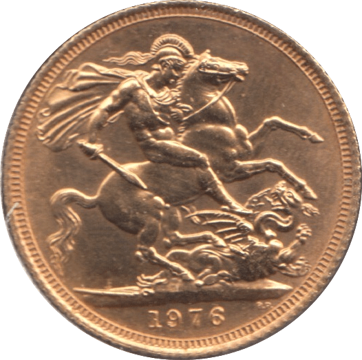 1976 GOLD SOVEREIGN ( UNC ) - Sovereign - Cambridgeshire Coins