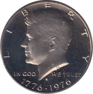 1976 HALF DOLLAR USA - WORLD COINS - Cambridgeshire Coins