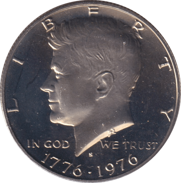 1976 HALF DOLLAR USA - WORLD COINS - Cambridgeshire Coins
