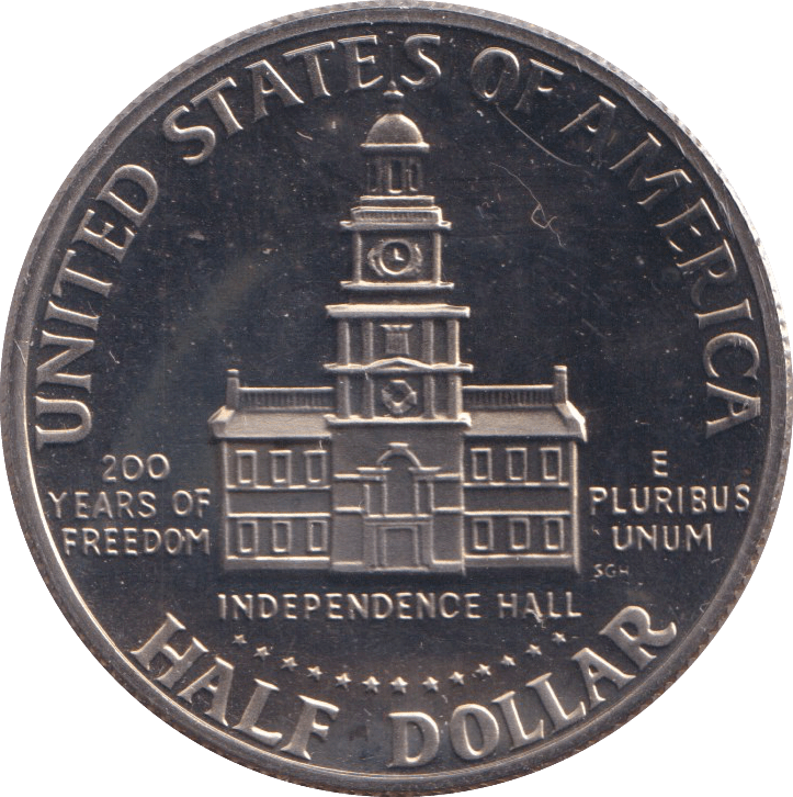 1976 HALF DOLLAR USA - WORLD COINS - Cambridgeshire Coins
