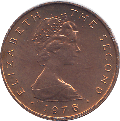 1976 HALF PENNY ISLE OF MAN ( BU ) - WORLD COINS - Cambridgeshire Coins