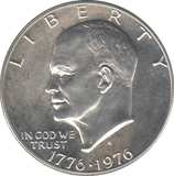 1976 SILVER 1 DOLLAR USA - SILVER WORLD COINS - Cambridgeshire Coins