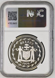 1976 SILVER $10 BELIZE GREAT CURASSOW ( NGC ) PF 69 ULTRA CAMEO - NGC SILVER COINS - Cambridgeshire Coins