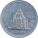 1976 SILVER PROOF DOLLAR CANADA - SILVER WORLD COINS - Cambridgeshire Coins