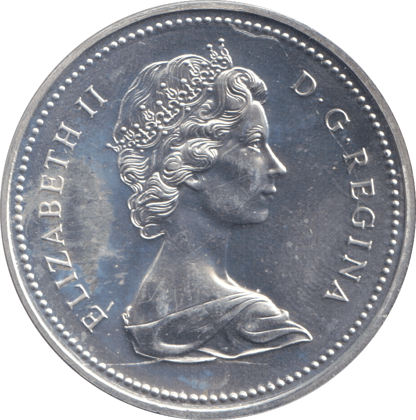 1976 SILVER PROOF DOLLAR CANADA - SILVER WORLD COINS - Cambridgeshire Coins