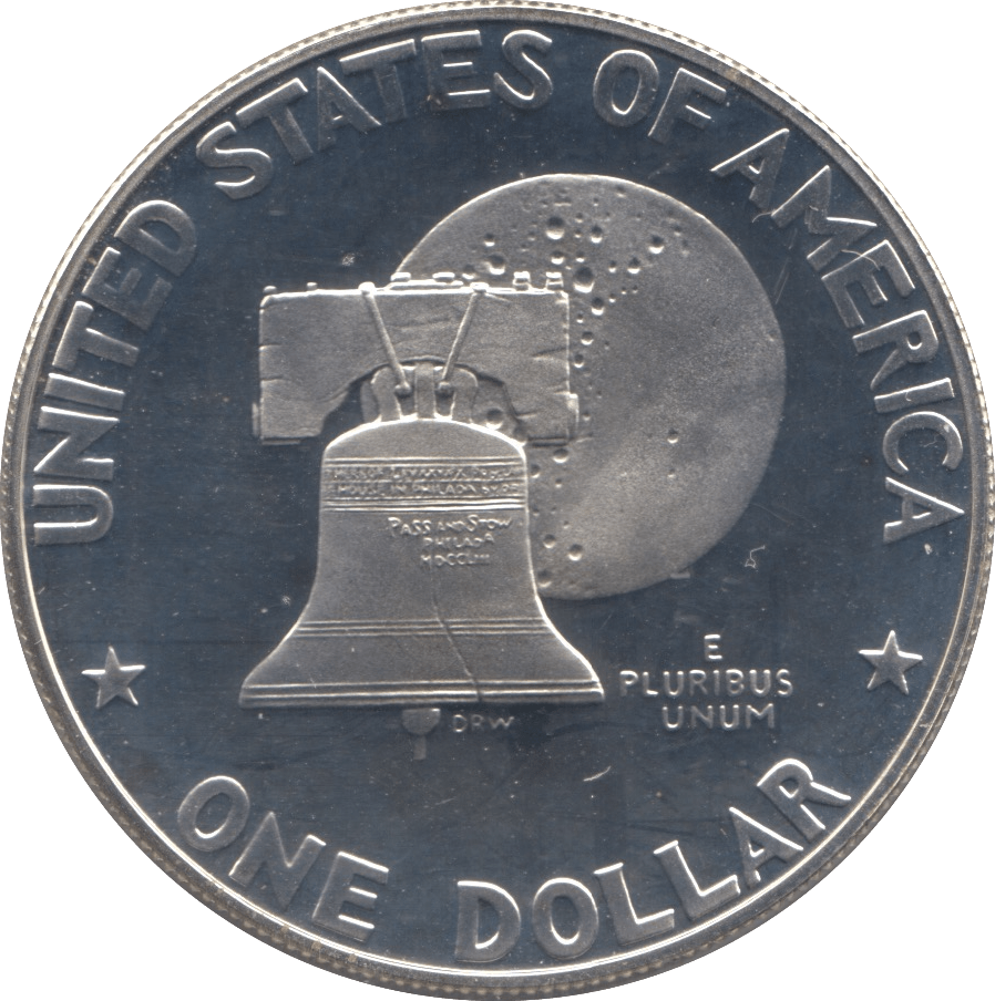 1976 SILVER PROOF ONE DOLLAR USA - SILVER WORLD COINS - Cambridgeshire Coins