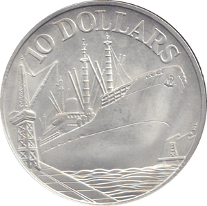 1976 SINGAPORE 10 DOLLARS - WORLD COINS - Cambridgeshire Coins