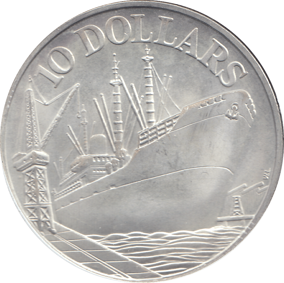1976 SINGAPORE 10 DOLLARS - WORLD COINS - Cambridgeshire Coins
