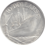 1976 SINGAPORE 10 DOLLARS - WORLD COINS - Cambridgeshire Coins