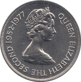 1977 25P BAILIWICK OF GUERNSEY SILVER JUBILEE ( BU ) - WORLD COINS - Cambridgeshire Coins